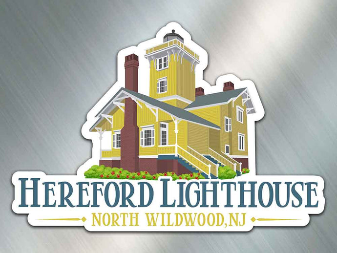 Hereford Lighthouse, North Wildwood - Magnet