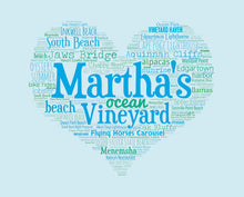 Load image into Gallery viewer, A Day in Martha&#39;s Vineyard, MA - Matted 11x14&quot; Art Print