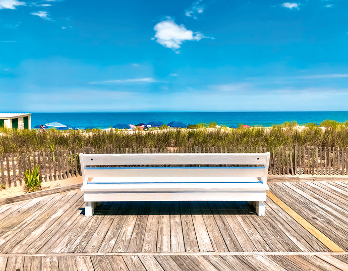 By the Sea in Rehoboth - Matted 11x14