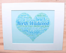 Load image into Gallery viewer, A Day in North Wildwood, NJ - Matted 11&quot;x14&quot; Art Print