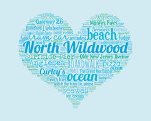 Load image into Gallery viewer, A Day in North Wildwood, NJ - Matted 11&quot;x14&quot; Art Print