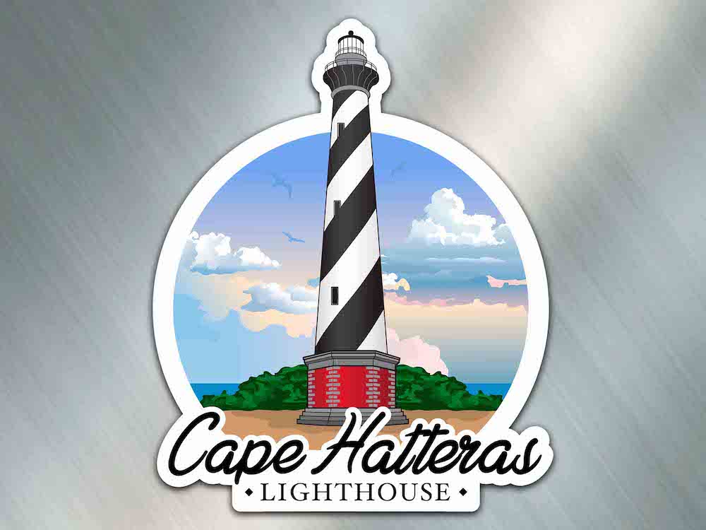 Cape Hatteras Lighthouse - Outer Banks, NC - Magnet