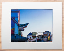 Load image into Gallery viewer, Boardwalk Lights (OCMD) - Matted 11x14&quot; Art Print
