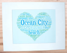 Load image into Gallery viewer, A Day in Ocean City, NJ - Matted 11x14 Art Print
