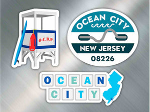 Ocean City NJ - Magnet 3 Pack