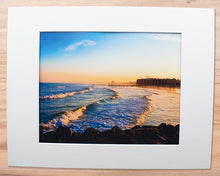 Load image into Gallery viewer, O.C. Seaside Sunset - Matted 11x14&quot; Art Print