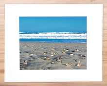 Load image into Gallery viewer, Walking by the Sea - Matted 11x14&quot; Art Print