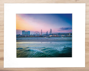 O.C. from the Sea - Matted 11x14" Art Print