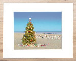 I'm Dreaming of an Ocean City Christmas - Matted 11x14" Art Print