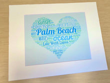 Load image into Gallery viewer, A Day in Palm Beach, FL - Matted 11x14&quot; Art Print