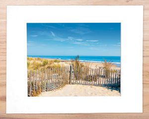 Headed to the Beach! (Rehoboth) - Matted 11x14" Art Print
