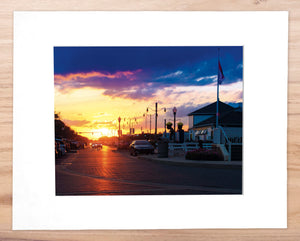 Summer's Colors over Rehoboth - Matted 11x14" Art Print