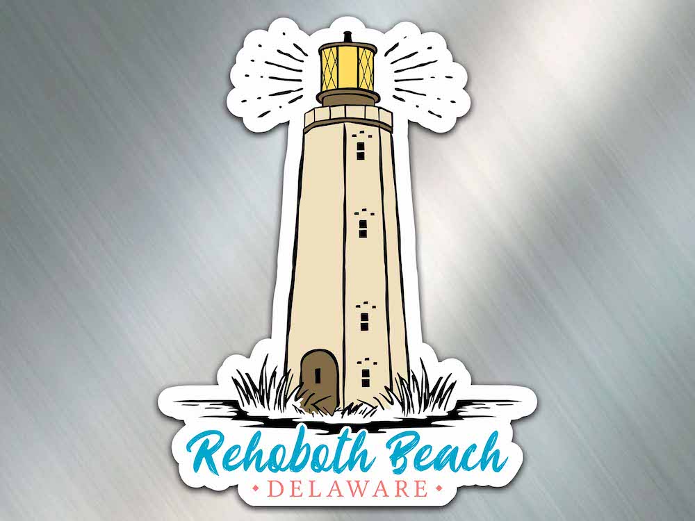 Rehoboth Beach Lighthouse Magnet