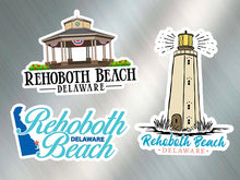 Load image into Gallery viewer, Rehoboth Beach, Delaware - Magnet 3-Pack