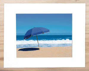 Beach Sights & Sounds - Matted 11x14" Art Print