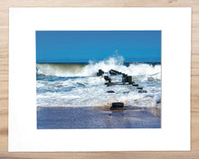 Load image into Gallery viewer, The Sound of Ocean Waves - Matted 11x14&quot; Art Print