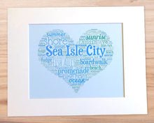 Load image into Gallery viewer, A Day in Sea Isle - Matted 11x14 Art Print