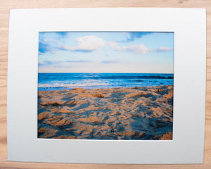 Seaside Stroll - Matted 11x14" Art Print
