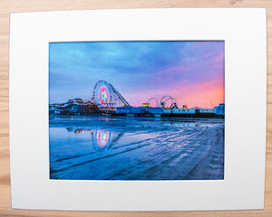 Those Wildwood Nights - Matted 11x14" Art Print