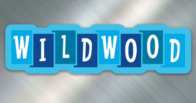 Wildwood Retro Blue - Magnet