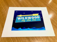 Load image into Gallery viewer, Wildwood By-The-Sea Retro - Matted 11&quot;x14&quot; Art Print