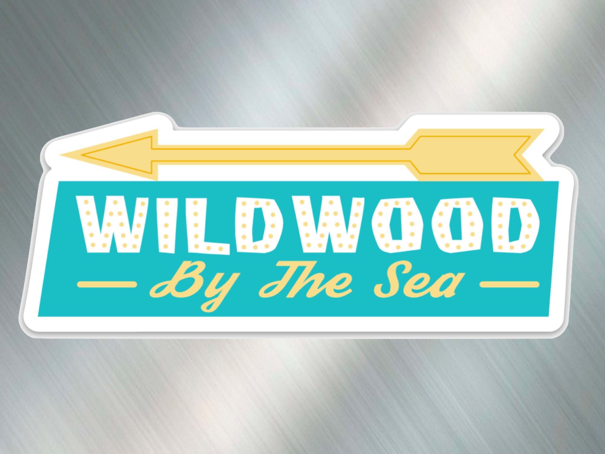 Wildwood By-The Sea - Magnet