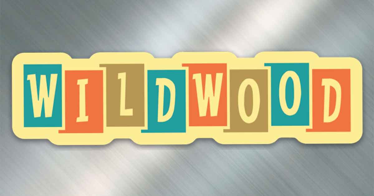 Wildwood Retro Yellow - Magnet