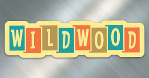 Wildwood Retro Yellow - Magnet