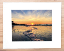 Load image into Gallery viewer, Morning Sunrise in North Wildwood - Matted 11x14&quot; Art Print