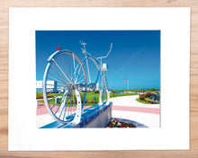 Load image into Gallery viewer, Wildwood Crest Bike Rides - Matted 11x14&quot; Art Print