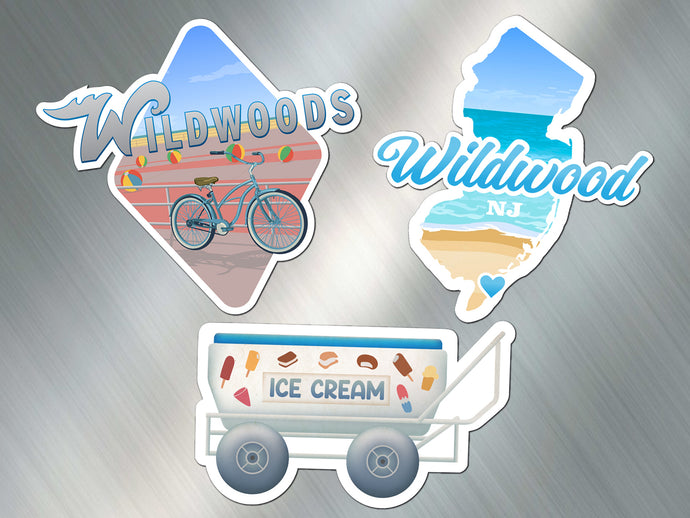 Magnets & Stickers – Beach Day Gifts & More