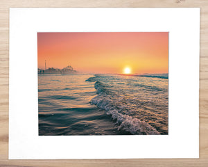 Golden Wildwood Sunrise - Matted 11x14" Art Print