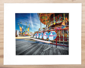 Havin' a Ball at the Jersey Shore - Matted 11x14" Art Print