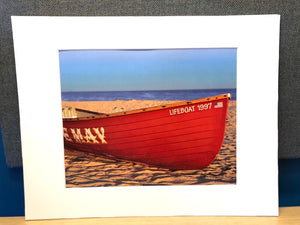 Cape May Beach Days - Matted 11x14" Art Print