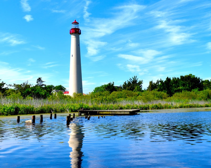 Cape May Lighthouse - Matted 11x14