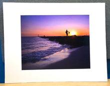 Load image into Gallery viewer, Higbee Beach Cape May Sunset - Matted 11x14&quot; Art Print