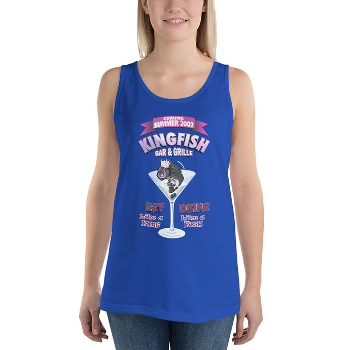 Kingfish Bar & Grille - Coming 2007 - Unisex Tank Top