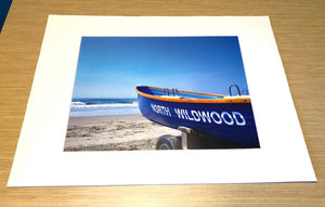 North Wildwood Beach Mornings - Matted 11x14" Art Print