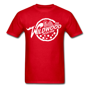 Wildwood Pizza Tour (Classic) - Adult T-Shirt - red