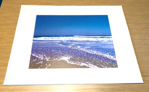 Summer Waves - Matted 11x14" Art Print