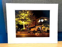 Load image into Gallery viewer, Washington Street Mall Nights - Matted 11x14&quot; Art Print