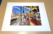 Load image into Gallery viewer, Wildwood Carousel - Matted 11x14&quot; Art Print