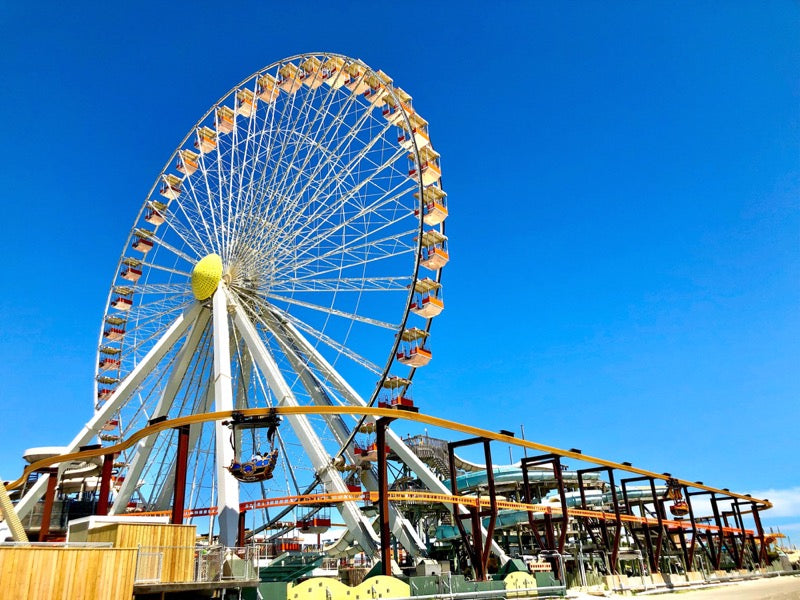 Wildwood Ferris Wheel - Matted 11x14