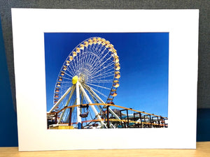 Wildwood Ferris Wheel - Matted 11x14" Art Print