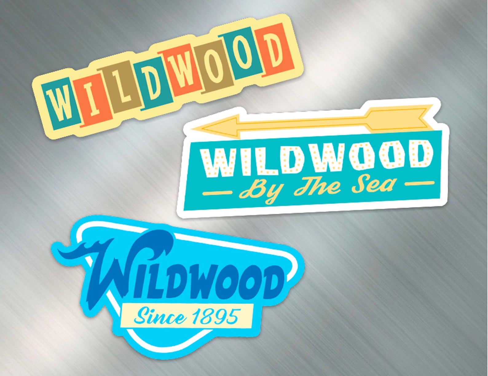 Wildwood Retro Magnet 3-Pack